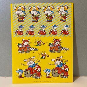 Vintage Sanrio 1976 Bunny & Matty Stickers